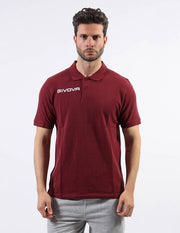 Μπλούζα πόλο POLO COTONE PIQUET SUMMER γρανάτη