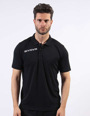 Μπλούζα POLO POCKET μαύρο