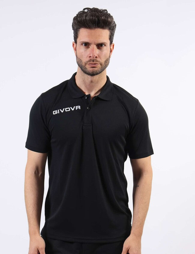 Μπλούζα POLO POCKET μαύρο