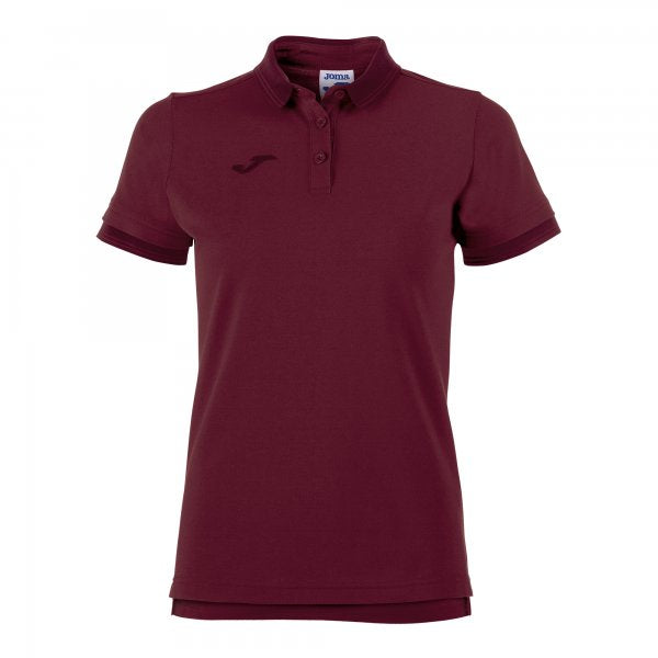 Γυναικεία μπλούζα πόλο S/S POLO SHIRT BALI II μπορντό