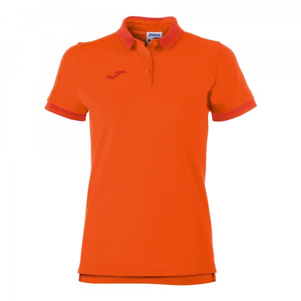 Γυναικεία μπλούζα πόλο S/S POLO SHIRT BALI II πορτοκαλί
