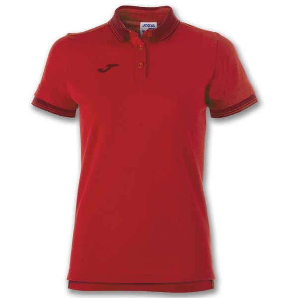 Γυναικεία μπλούζα πόλο S/S POLO SHIRT BALI II κόκκινο