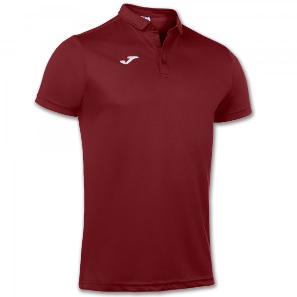 Μπλούζα πόλο HOBBY SHORT SLEEVE POLO SHIRT μπορντό