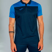 COMBI POLO SHIRT NAVY-ROYAL S/S NAVY-ROYAL