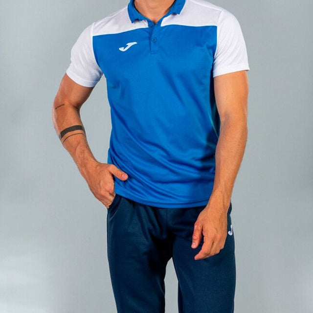 Μπλούζα πόλο HOBBY II SHORT SLEEVE POLO γαλάζιο λευκό