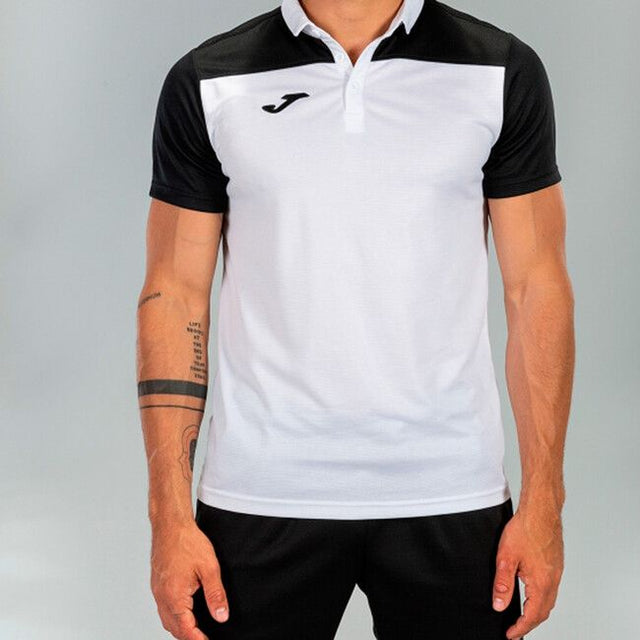 Μπλούζα πόλο HOBBY II SHORT SLEEVE POLO λευκό μαύρο