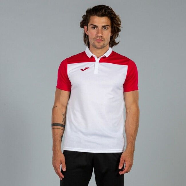 Μπλούζα πόλο HOBBY II SHORT SLEEVE POLO λευκό κόκκινο