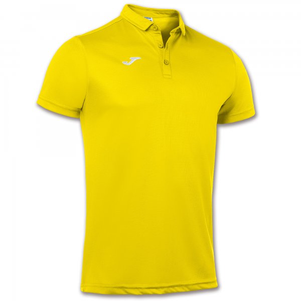 Μπλούζα πόλο HOBBY SHORT SLEEVE POLO SHIRT κίτρινο