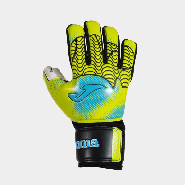 Γάντια τερματοφύλακα PREMIER GOALKEEPER GLOVES φθορίζον κίτρινο μαύρο