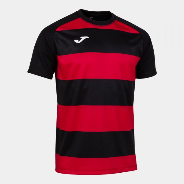Φανέλα ράγκμπι T-SHIRT PRORUGBY II SHORT SLEEVE μαύρο κόκκινο