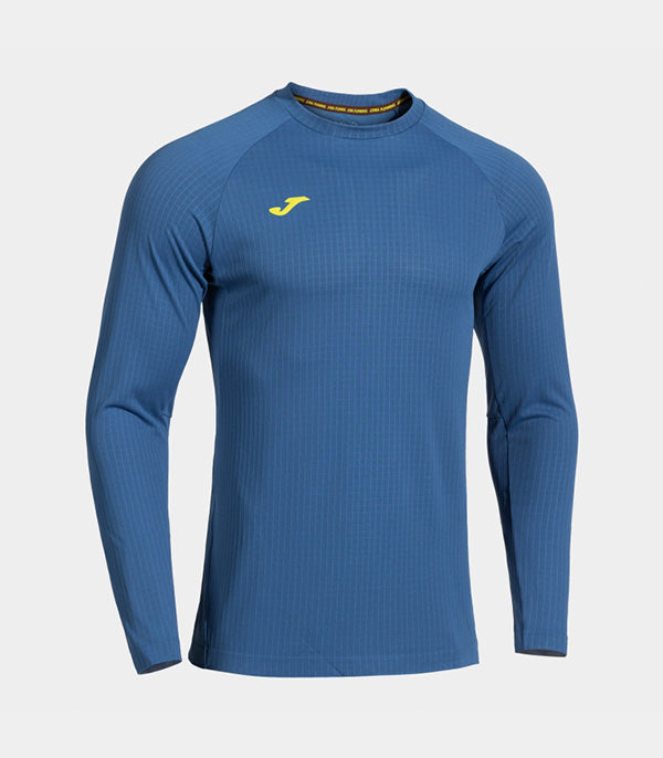 Μπλούζα πόλο R-CITY LONG SLEEVE T-SHIRT γαλάζιο