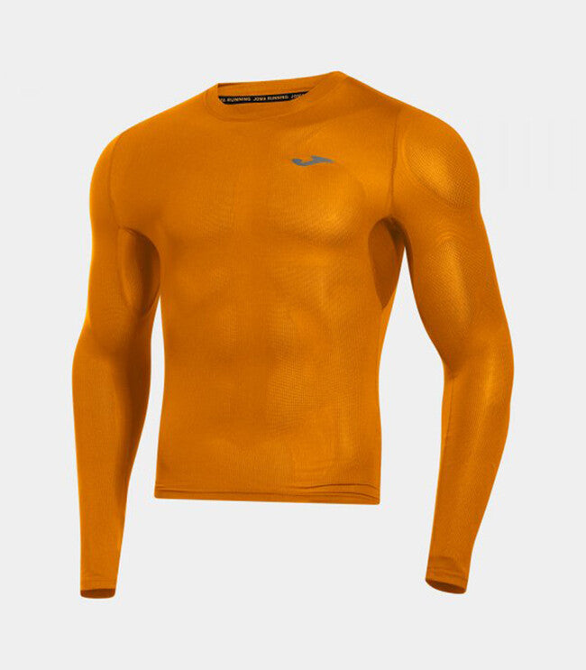 Μπλούζα πόλο R-CITY LONG SLEEVE T-SHIRT πορτοκαλί