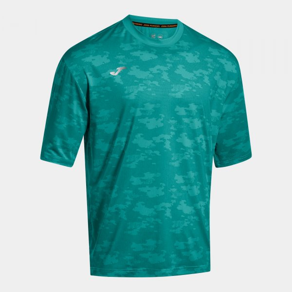 Μπλούζα πόλο R-CITY SHORT SLEEVE T-SHIRT γαλάζιο