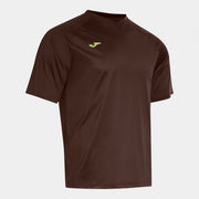 Μπλούζα πόλο R-CITY SHORT SLEEVE T-SHIRT καφέ