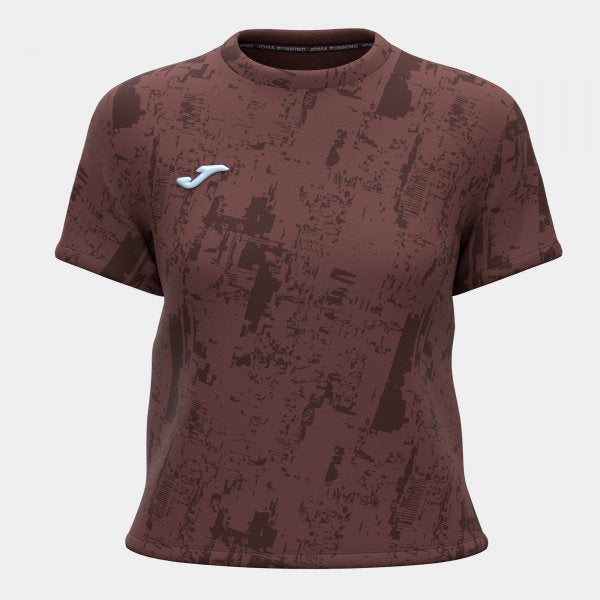 Γυναικεία μπλούζα R-CITY SHORT SLEEVE T-SHIRT καφέ