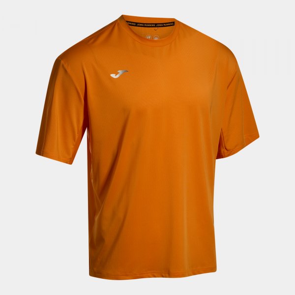 Μπλούζα πόλο R-CITY SHORT SLEEVE T-SHIRT πορτοκαλί
