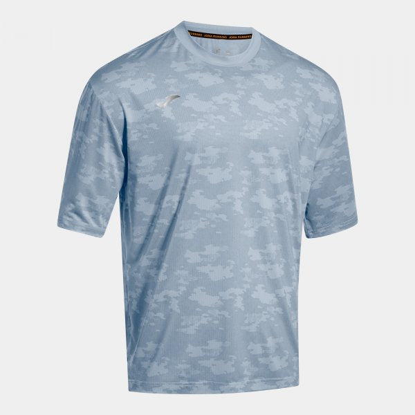 Μπλούζα πόλο R-CITY SHORT SLEEVE T-SHIRT ανοιχτό μπλε