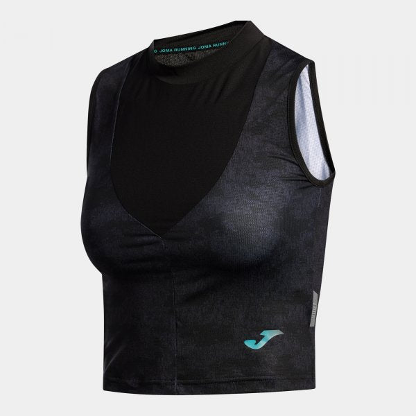 Γυναικεία μπλούζα R-CITY SLEEVELESS SHIRT μαύρο