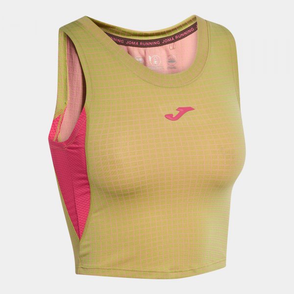 Γυναικεία μπλούζα R-CITY SLEEVELESS SHIRT πράσινο λάιμ