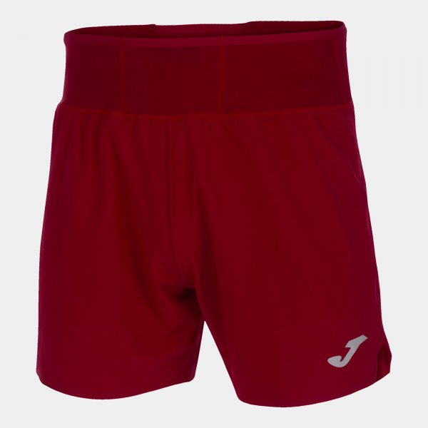 Σορτς για τρέξιμο R-COMBI TRAIL MICRO SHORTS μπορντό
