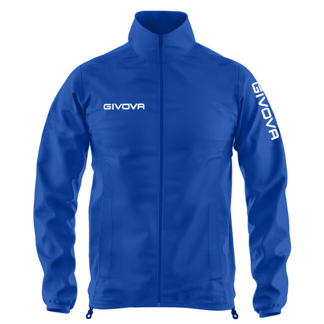RAIN JACKET WIND AZZURRO/BIANCO