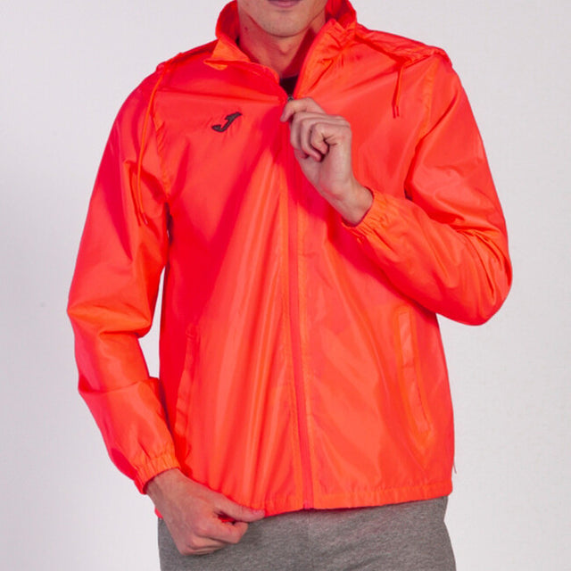 ΑδιάBροχο μπουφάν RAINJACKET IRIS κοραλλί φθορίζον
