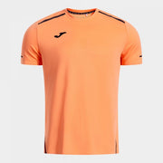 Μπλούζα πόλο RANKING SHORT SLEEVE T-SHIRT πορτοκαλί