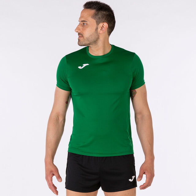 Μπλούζα για τρέξιμο RECORD II SHORT SLEEVE T-SHIRT πράσινο