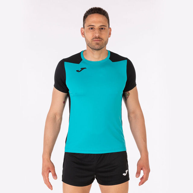 Μπλούζα για τρέξιμο T-SHIRT RECORD II SHORT SLEEVE τιρκουάζ