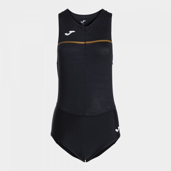 Γυναικείος σετ για τρέξιμο RECORD III BODYSUIT μαύρο