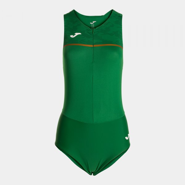 Γυναικείος σετ για τρέξιμο RECORD III BODYSUIT πράσινο