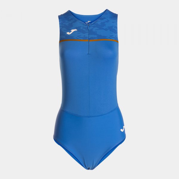 Γυναικείος σετ για τρέξιμο RECORD III BODYSUIT γαλάζιο