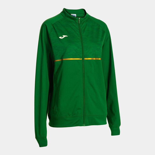 Γυναικεία φούτερ με φερμουάρ RECORD III FULL ZIP SWEATSHIRT πράσινο