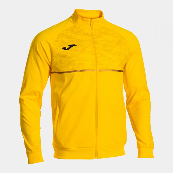 Φούτερ με φερμουάρ RECORD III FULL ZIP SWEATSHIRT κίτρινο