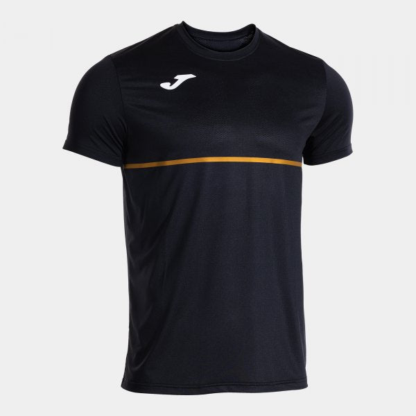 Μπλούζα για τρέξιμο RECORD III SHORT SLEEVE T-SHIRT μαύρο