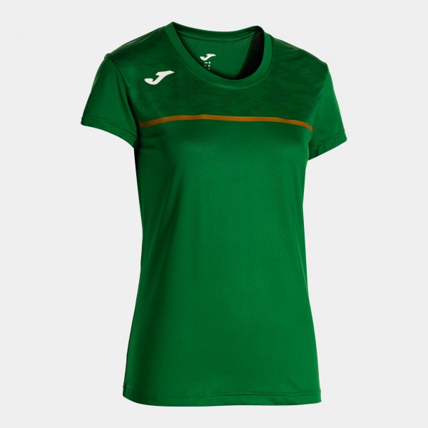 Γυναικεία μπλούζα για τρέξιμο RECORD III SHORT SLEEVE T-SHIRT πράσινο