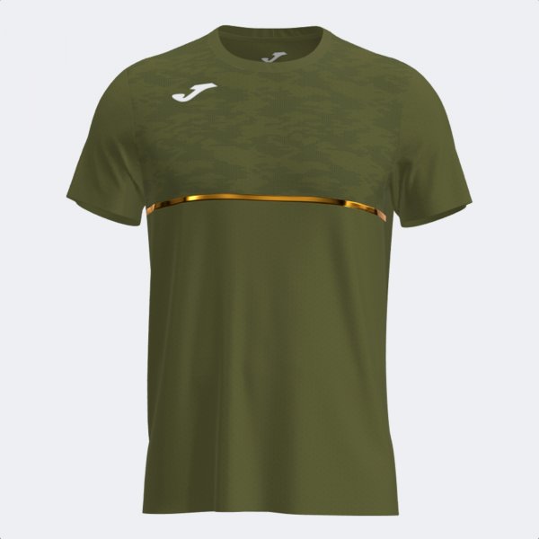 Μπλούζα για τρέξιμο RECORD III SHORT SLEEVE T-SHIRT πράσινο