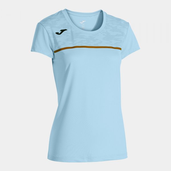 Γυναικεία μπλούζα για τρέξιμο RECORD III SHORT SLEEVE T-SHIRT ανοιχτό μπλε