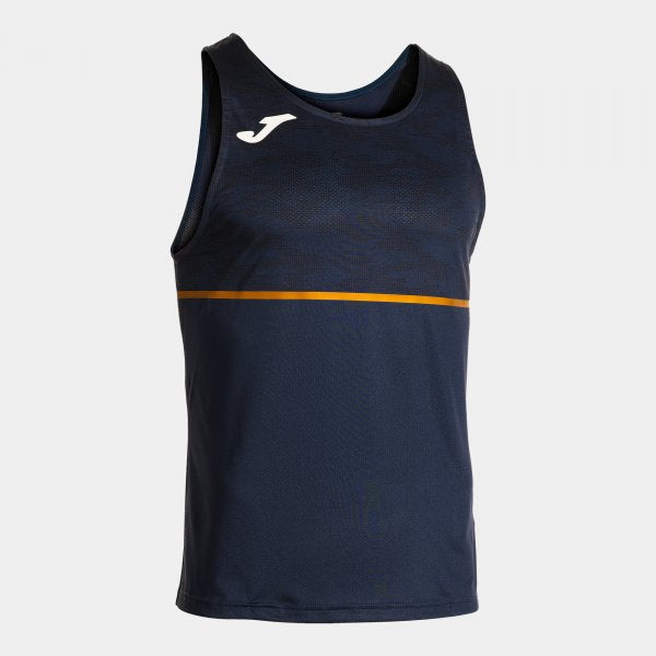 Αμάνικο μπλουζάκι για τρέξιμο RECORD III SLEEVELESS SHIRT ναυτικό μπλε