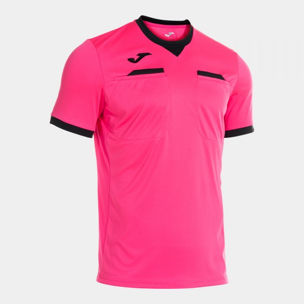 REFEREE SHORT SLEEVE T-SHIRT FLUOR PINK BLACK ROSA FLÚOR-NEGRO