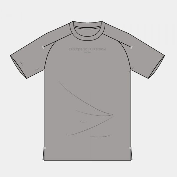RESORT SHORT SLEEVE T-SHIRT GRAY GREY