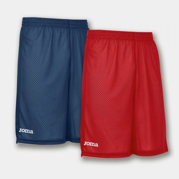 Μπασκετικά σορτς SHORT BASKET REVERSIBLE ROOKIE κόκκινο ναυτικό μπλε