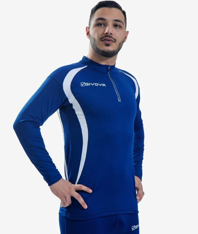 Μακρυμάνικη μπλούζα RUNNING LONG SHIRT μπλε