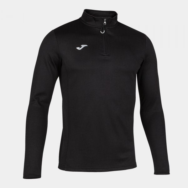 Φούτερ για τρέξιμο SWEATSHIRT RUNNING NIGHT μαύρο