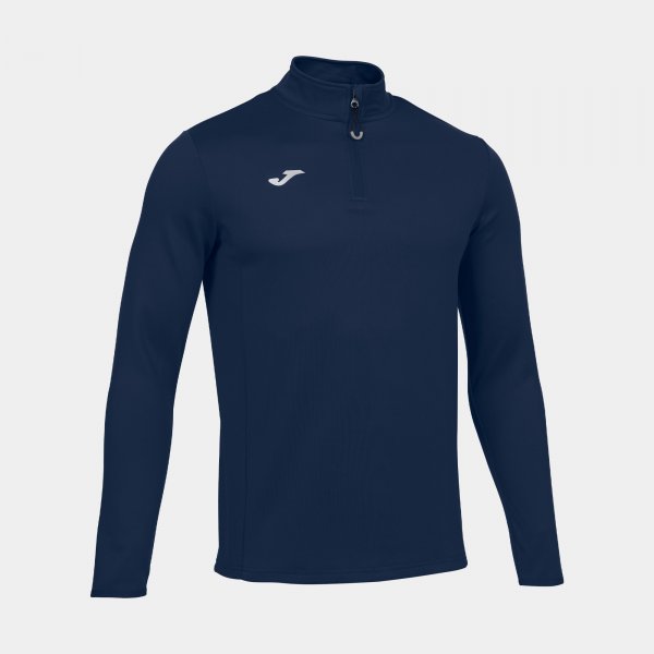 Φούτερ για τρέξιμο SWEATSHIRT RUNNING NIGHT ναυτικό μπλε