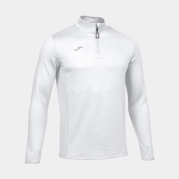 Φούτερ για τρέξιμο SWEATSHIRT RUNNING NIGHT λευκό
