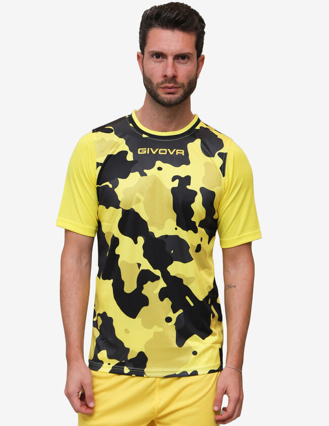 Φανέλα SHIRT ARMY κίτρινο-μαύρο