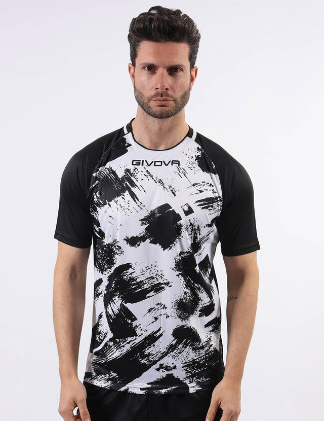 Φανέλα SHIRT ART M/C λευκό-μαύρο