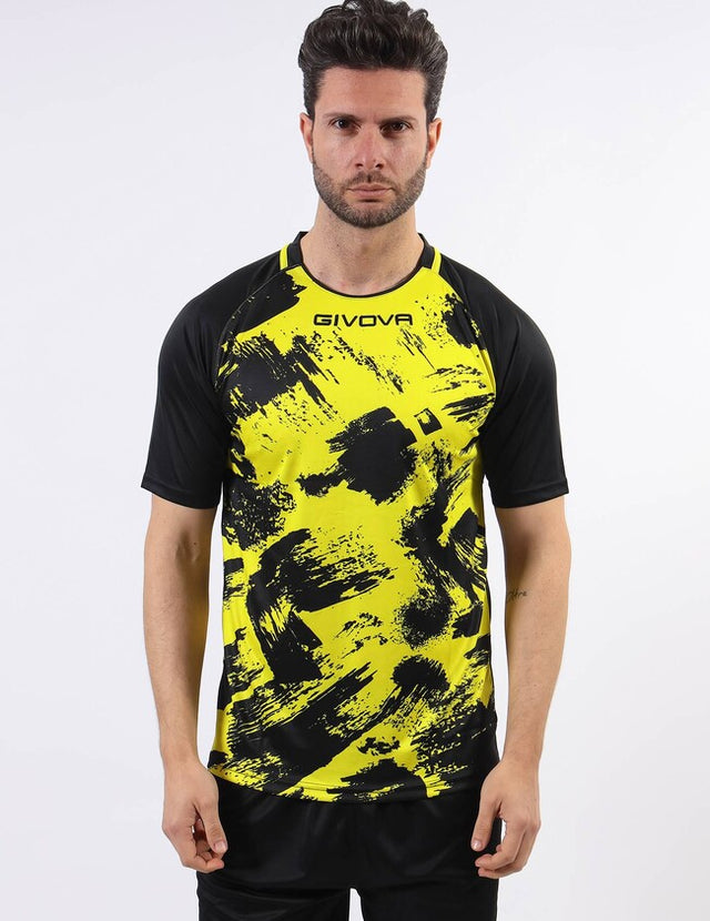 Φανέλα SHIRT ART M/C κίτρινο-μαύρο