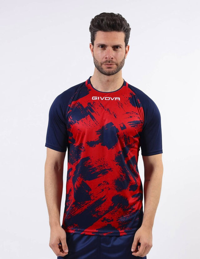 Φανέλα SHIRT ART M/C κόκκινο-μπλε